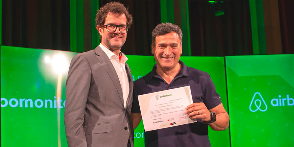 Gestión alquiler vacacional sostenible, certificado WeRespect